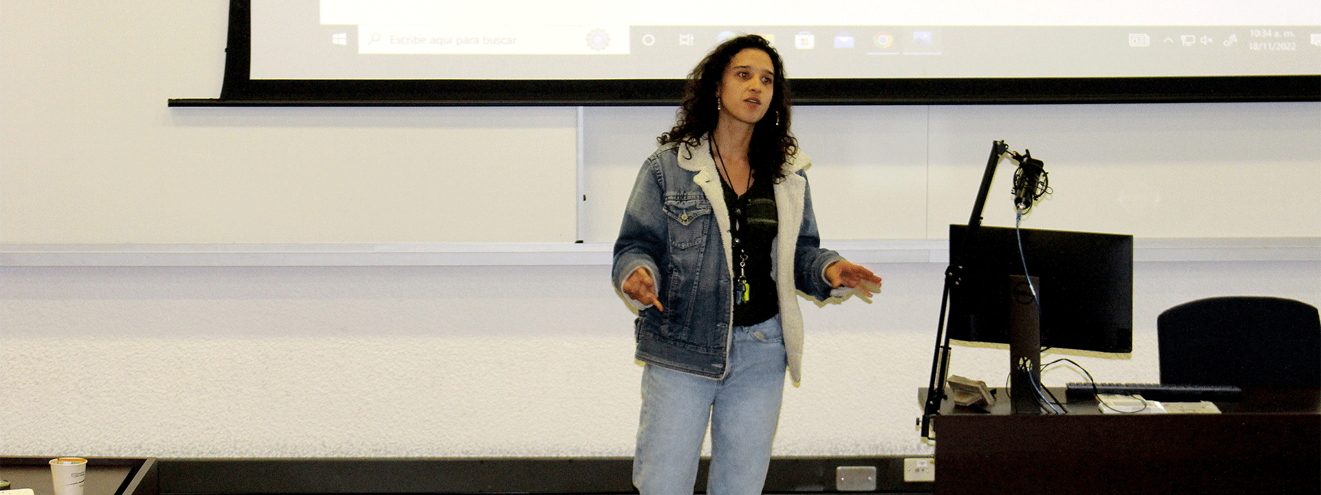 Ana María Montes, emprendedora de WISE By Uniandes. 