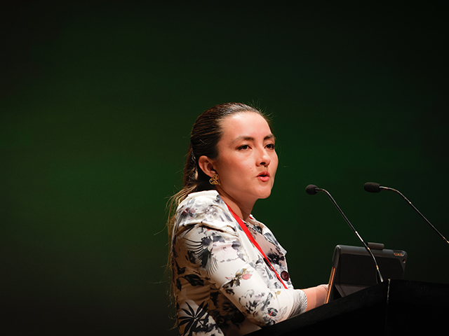 María Fernanda Mideros, directora del Centro ISA